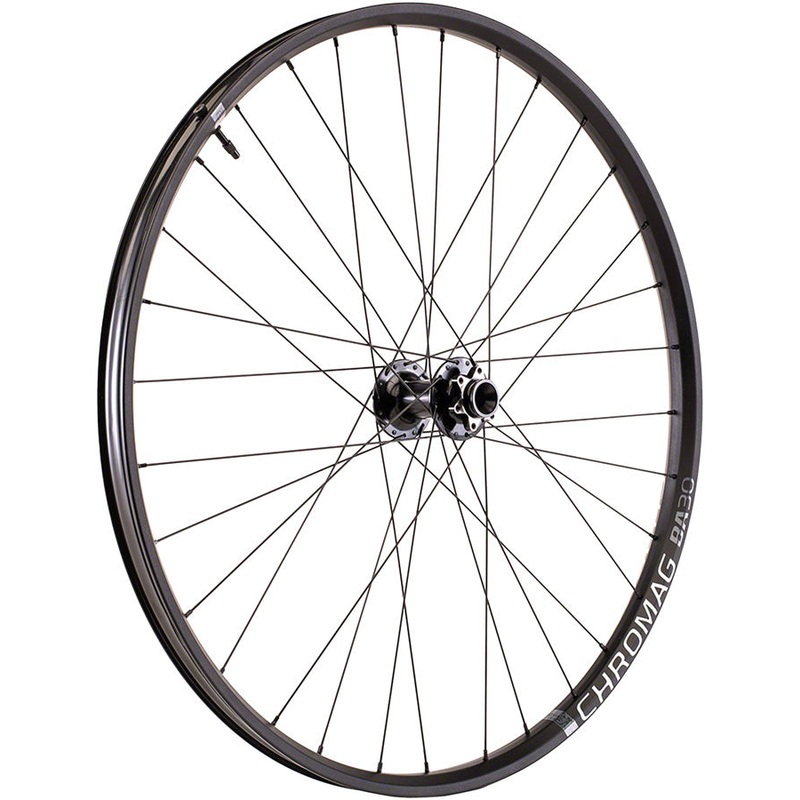 Chromag BA30 Front Wheel 29″, 15 x 110mm, 6-Bolt, Black