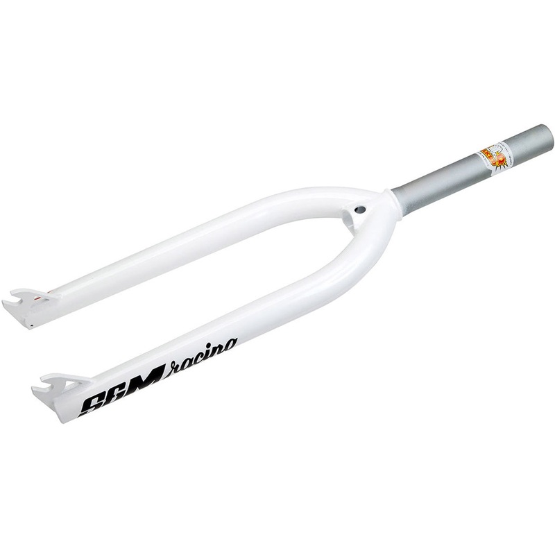 S&M Tapered XLT 24″ Race Forks (10mm) White