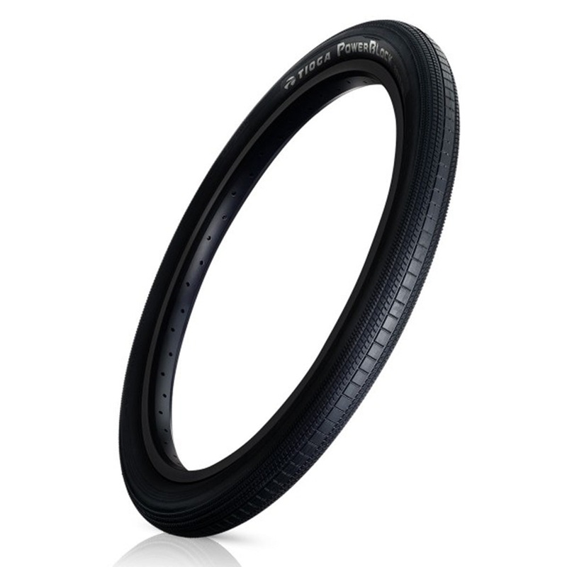 Tioga PowerBlock Tire-Wire-Black 20×1-1/8″