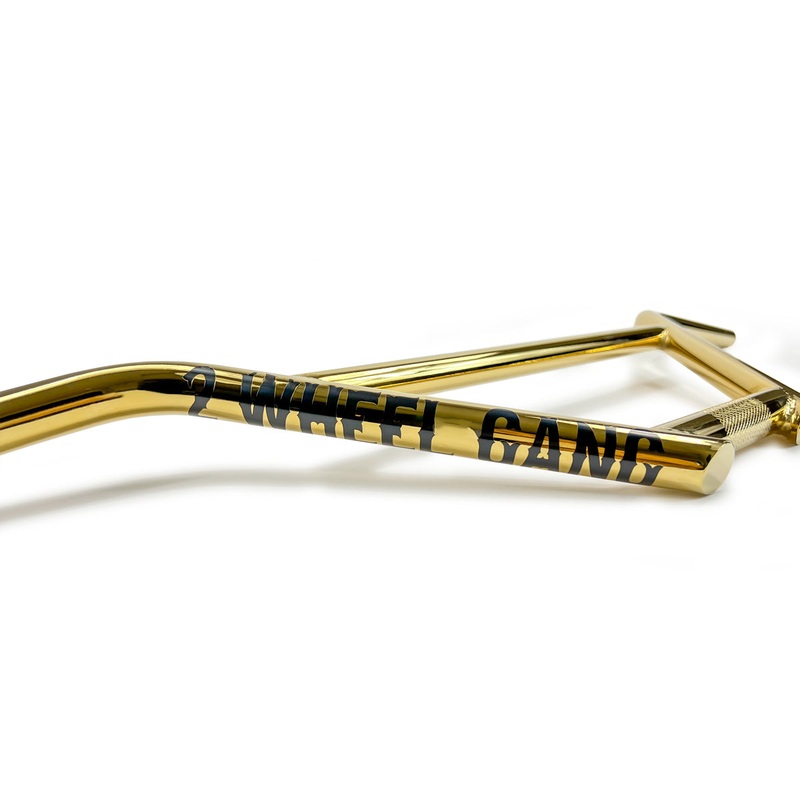 BMX Bars – 2 Wheel Gang 4pc Gold