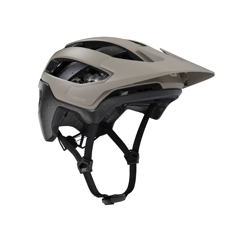 Helmet Trek Rally WaveCel Large Chinchilla/BK Splatter CPSC