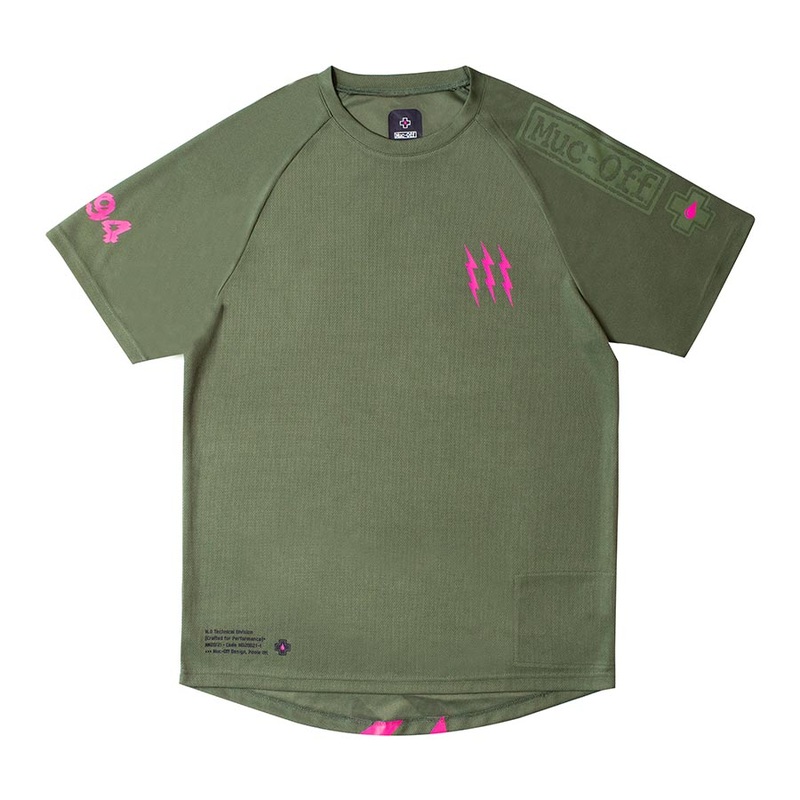 Muc-Off Riders SS Jersey Green S