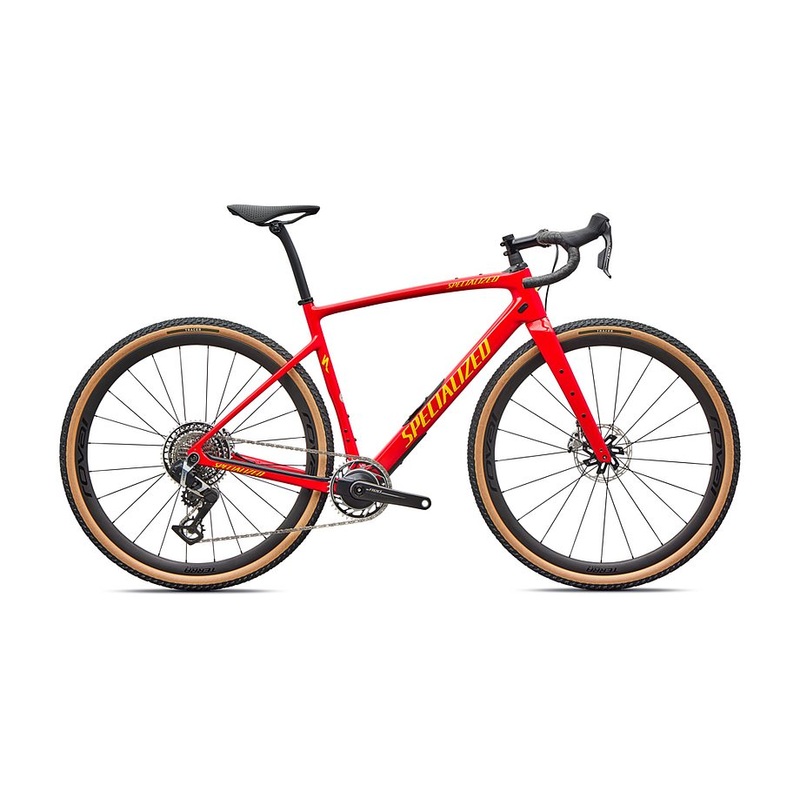 2026 Specialized Diverge Pro Ltd Bike Gloss Flow Red Yellow Ltd 49