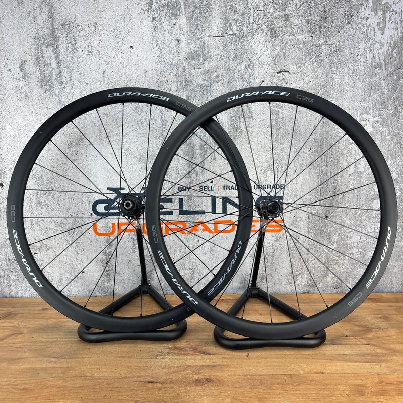Shimano Dura Ace WH-R9270 C36 Carbon Disc Tubeless Wheelset 700c 1373g
