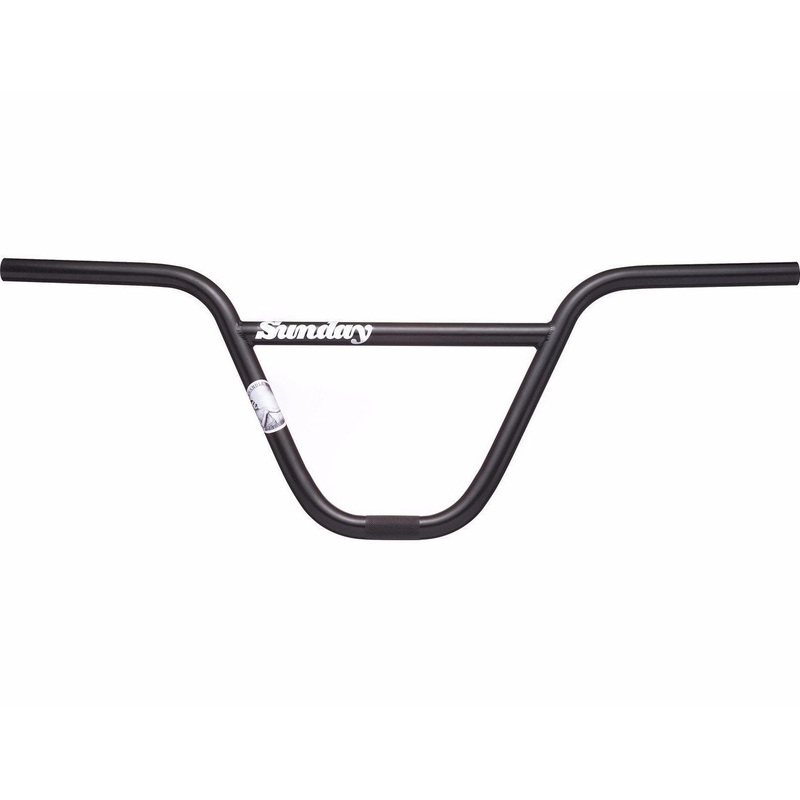 Sunday Manhandle Bars Black, 9.75″ Rise