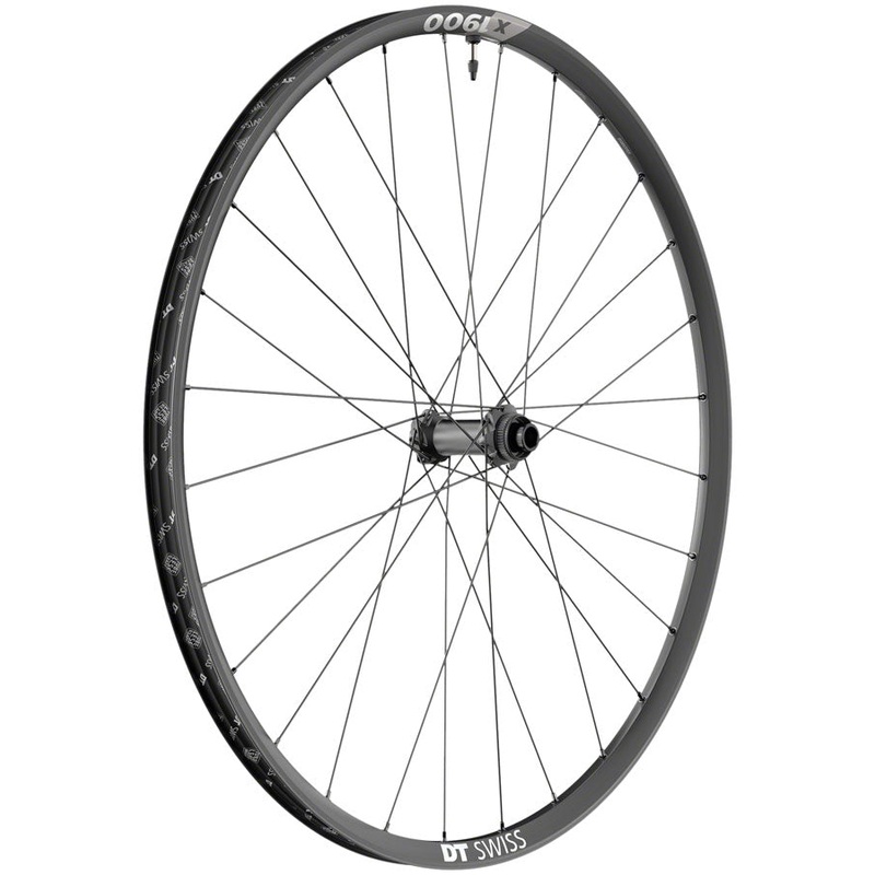 DT Swiss X 1900 Spline 25 Front Wheel – 29″, 15 x 100mm, Center-Lock, Black