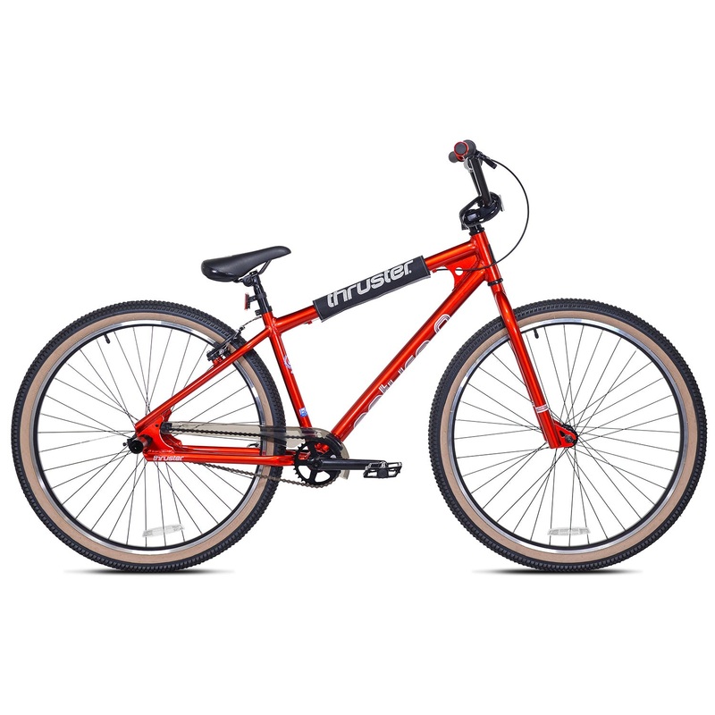 Thruster Saturn 9 29″ BMX Freestyle Bike-Gloss Metallic Red