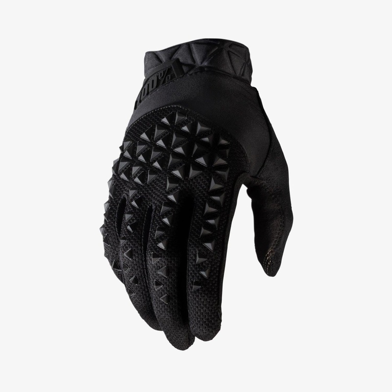 100% Geomatic Race Gloves – Black X Large