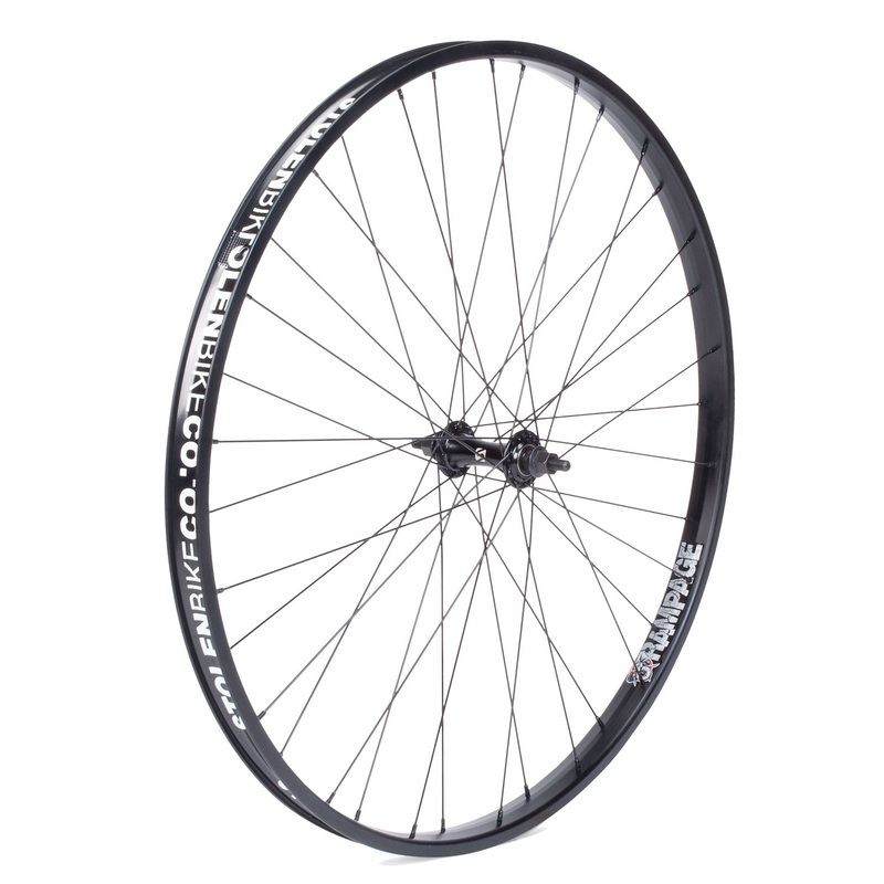 29″ RAMPAGE WHEELS Black 29″ Front