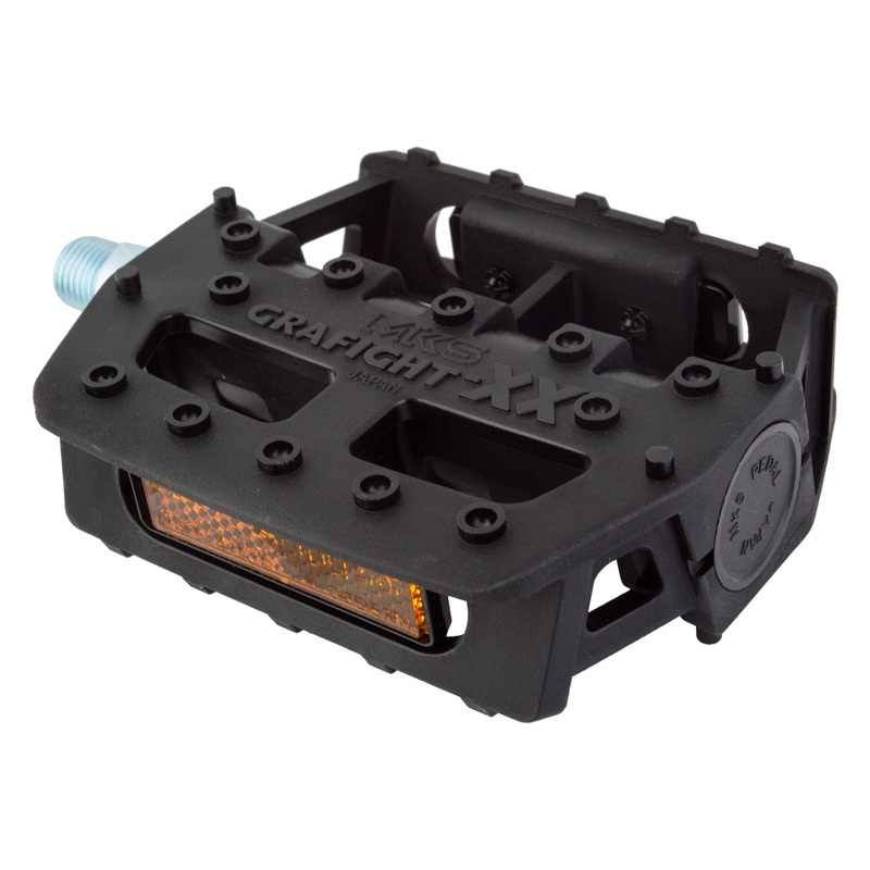 MKS Grafight XX Platform Pedals (Re-issue) – 9/16″ – Black