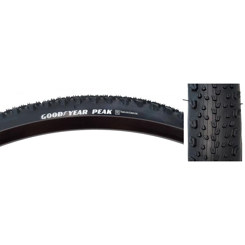 Tire Goodyear Peak Ultimate 700X40 Black Fold Tc/Dat/Mwl/E25