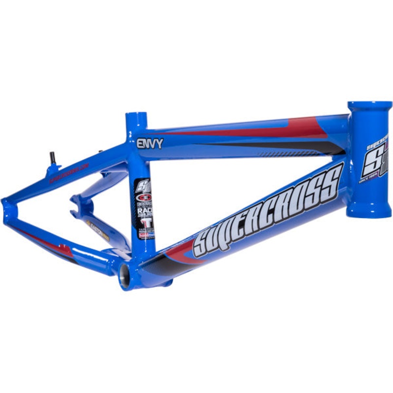 Supercross Envy V3 BMX Race Frame-Cyan Blue Mini