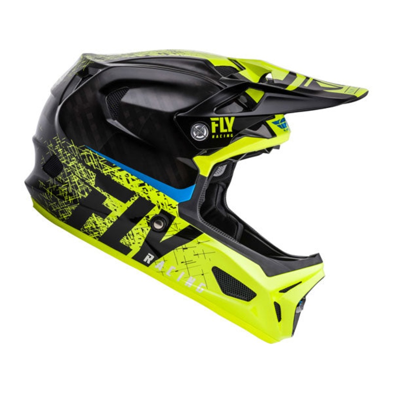 Fly Racing 2019 Werx Imprint Helmet-Black/Hi-Vis X-Small