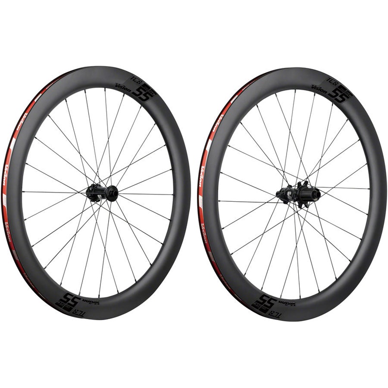Vision SC55 Wheelset – 700, 12 x 100/142, Center-Lock, HG 11, Black