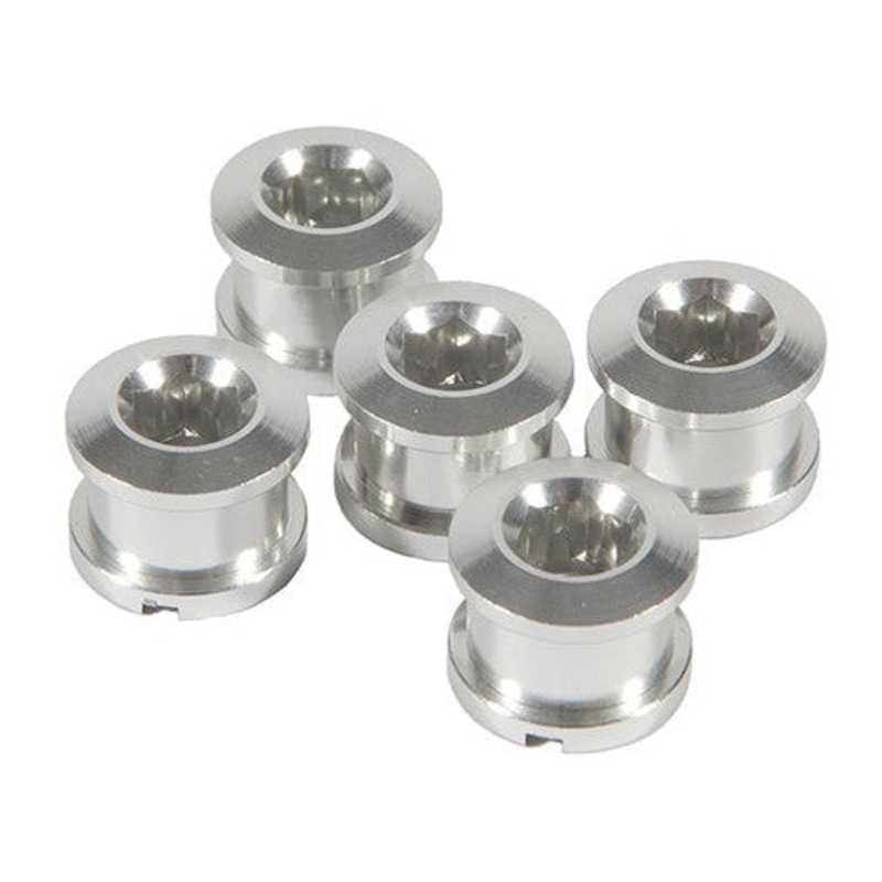 Insight Cromo Chainring Bolts  / Chrome / 6.5x4mm Chrome 6.5mm