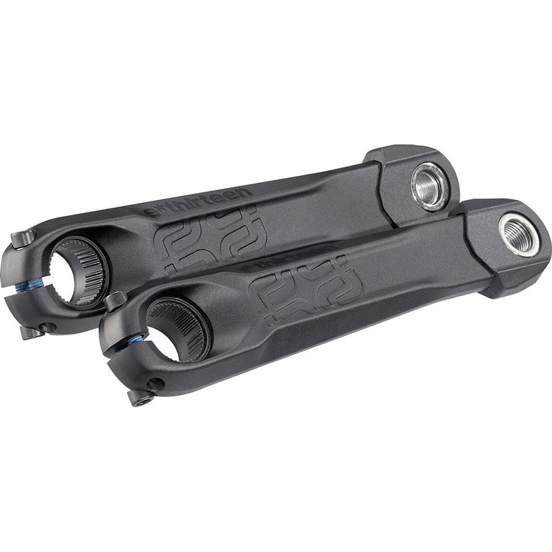 e*thirteen e*spec Plus Ebike Crank Arm Set – Shimano EP8, 170mm, Black