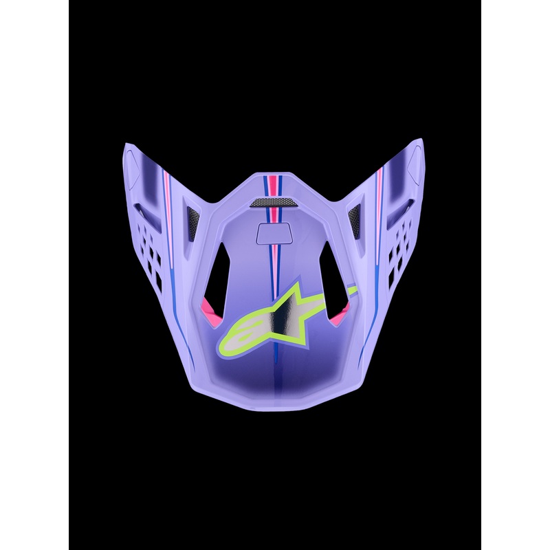 ALPINESTARS S-M10 Jl Visor Ece 22.06 Prpl/Pnk Fluo/Ylw Fluo Gls Purple/Pink Fluo/Yellow Fluo