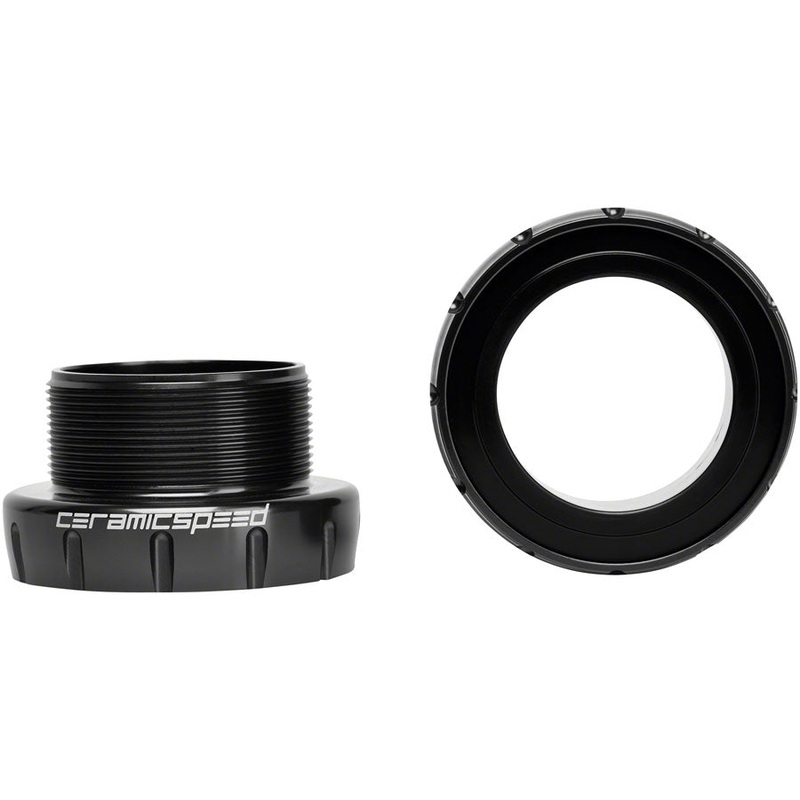 CeramicSpeed BSA Road Bottom Bracket – DUB Road Spindle, Coated Races, Black