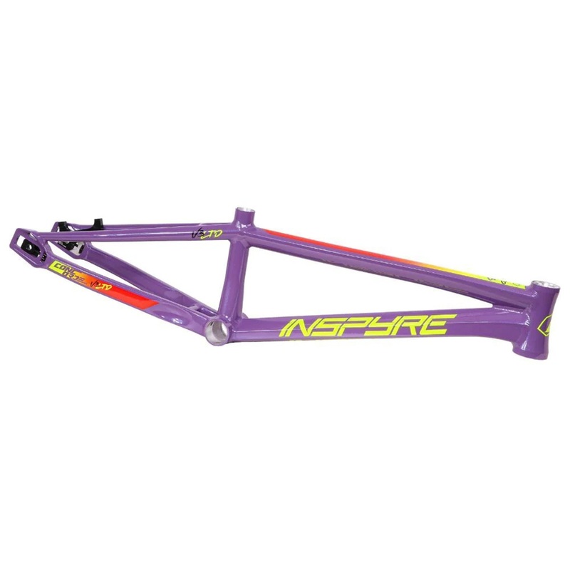 Inspyre Concord V3 Alloy BMX Race Frame-Flarer Purple/Blue LTD Pro XL