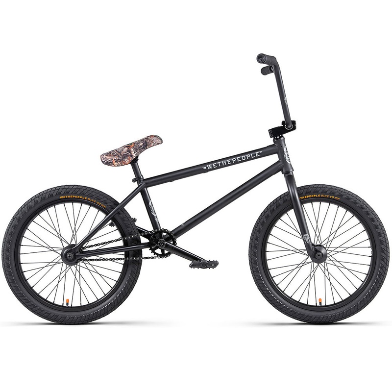 We The People Crysis 21″TT BMX Bike-Matte Black