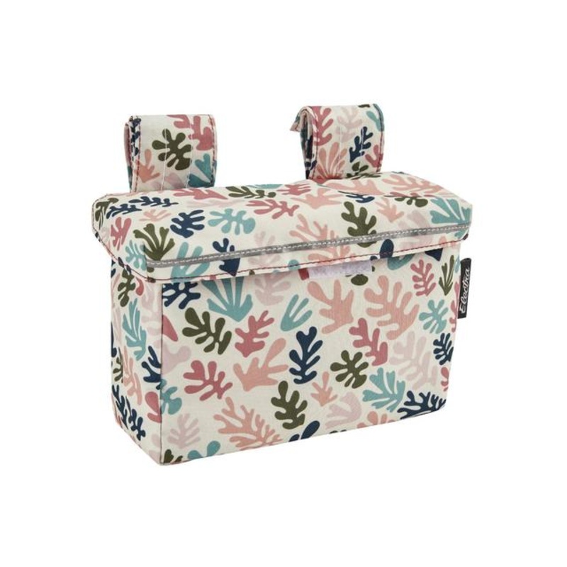 Coral Reef Velcro Handlebar Bag Cream 1.93L