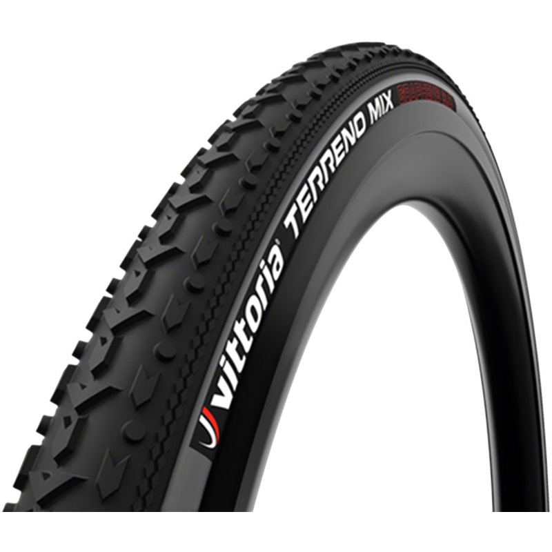 Vittoria Terreno Mix Tire – 700 x 45, Tubeless, Folding, Black/Anthracite, G2.0