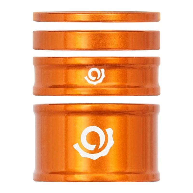 Headset Combo Spacer Kit 1-1/8″ Set/4 Orange