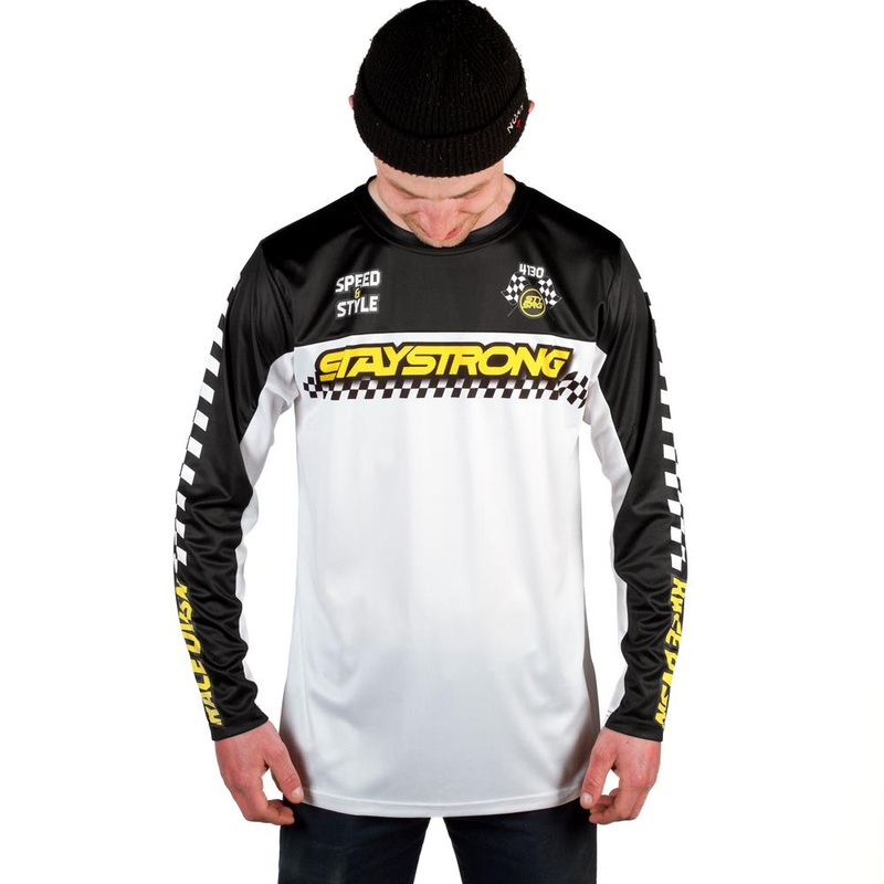 Stay Strong Speed & Style Jersey – Black Small