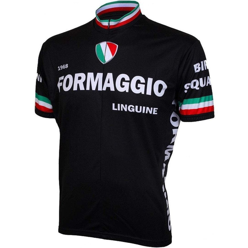 Men’s Formaggio 1968 Retro Road Bike Jersey Small