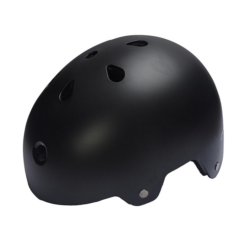 Evo Nollie Classic Youth BMX / Skate Helmet – S/M – Satin Black