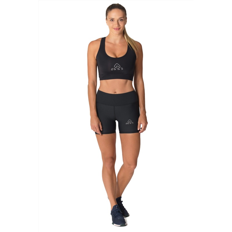 Women’s Fitness Black Pro Short XS-S Black