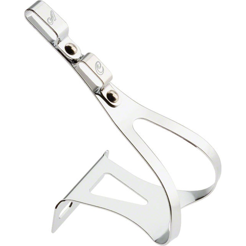 All-City Swan Road Style Double Toe Clips Chrome Default