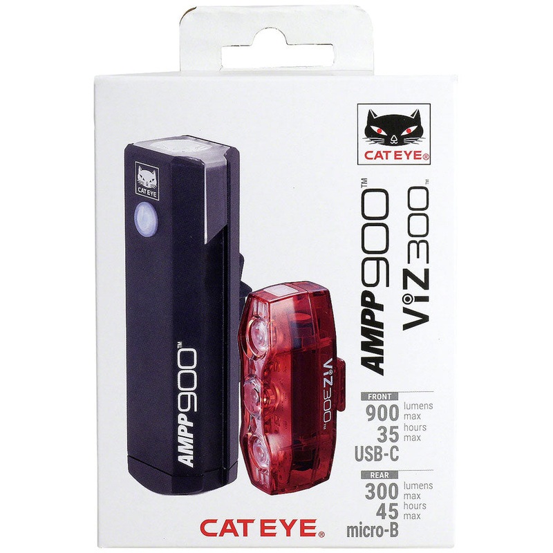 AMPP900 / VIZ300 (USB-C) Headlight and Taillight Set