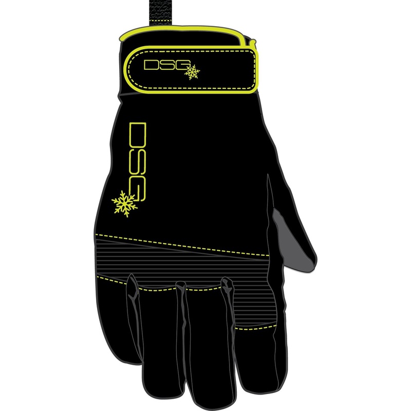 DSG Versa Style Gloves Yellow Sm Yellow Small