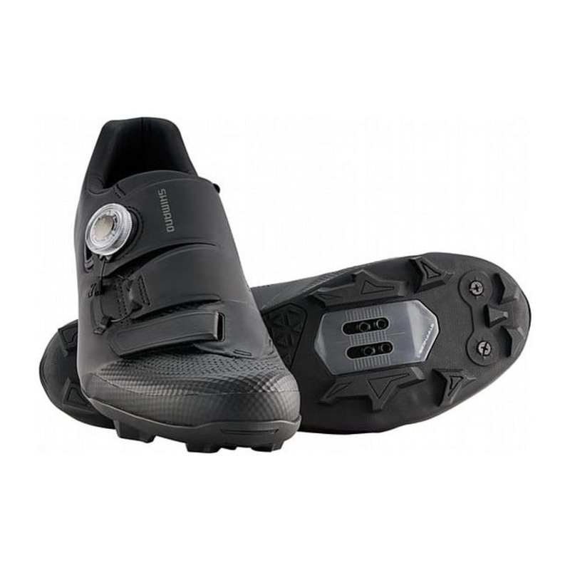 Shimano Men’s XC5 Mountain Clipless Bike Shoe Black 42