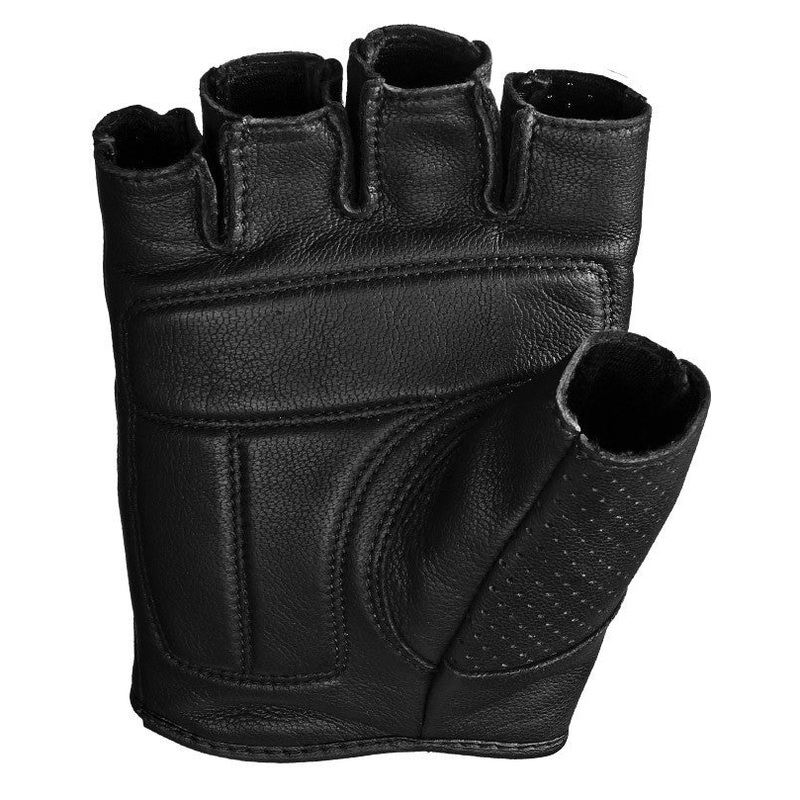 HIGHWAY 21 Half Jab Perforated Gloves Black 4x