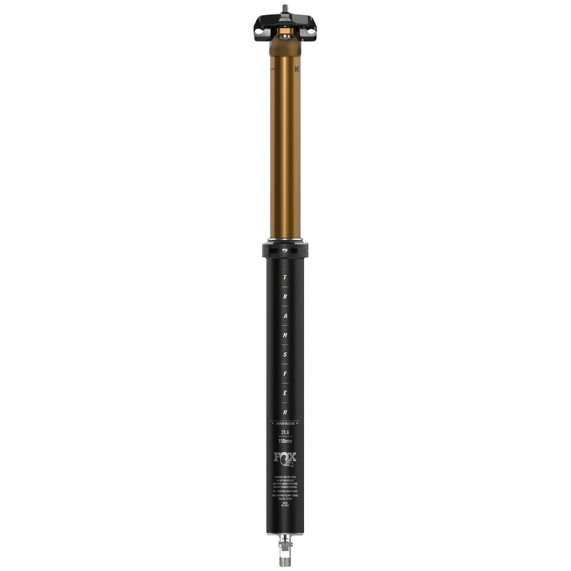 FOX Transfer Factory Dropper Seatpost – 30.9 mm, 180 mm, Internal Routing, Kashima Coat