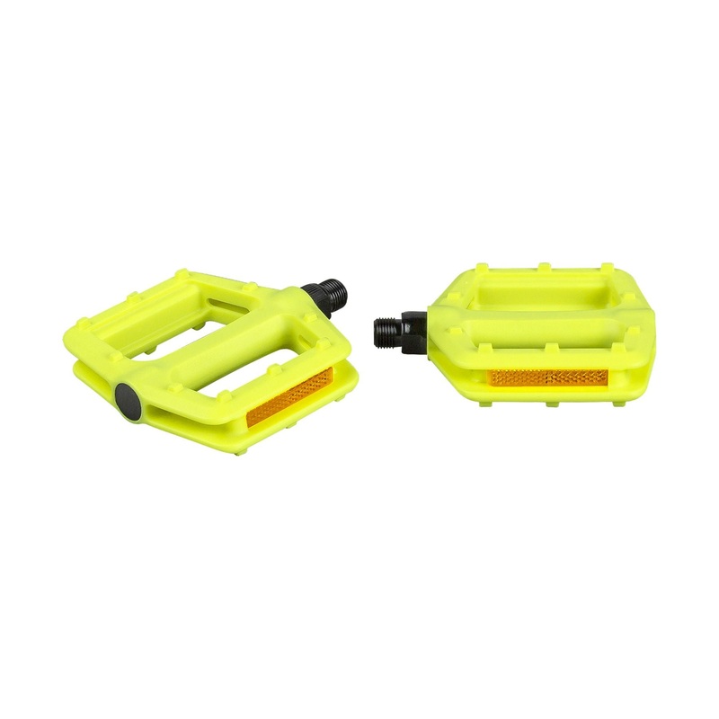 Pedal VP Grind 9/16 inch Visibility Green Pair