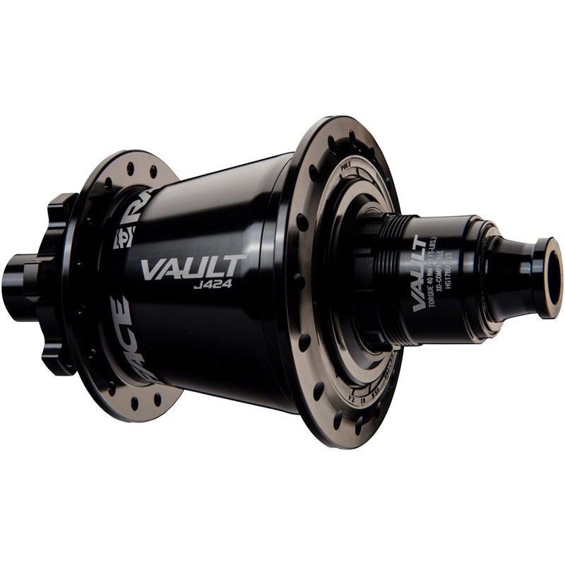 Vault J-Bend 424 Rear Hub – 12 x 148mm, 6-Bolt, XD, Black, 32H
