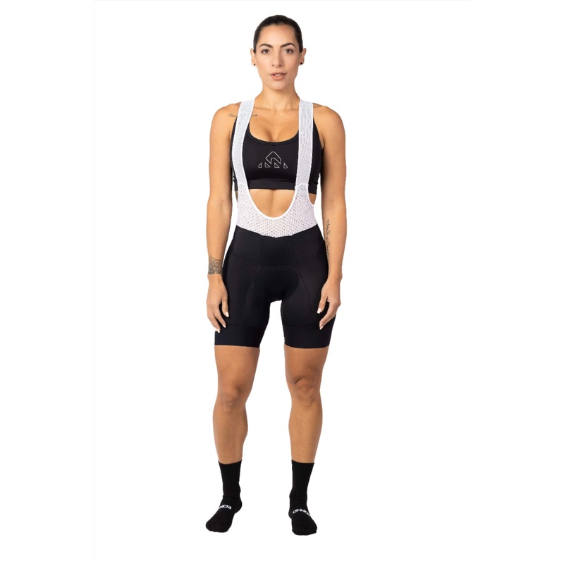 Women’s Smooth Black Expert Cycling Bib XS Black