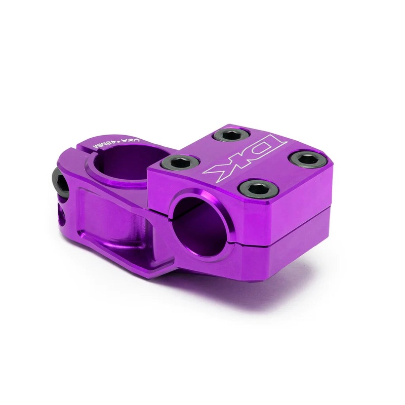 DK Phase Top Load BMX Stem – 53mm – Purple – USA Made