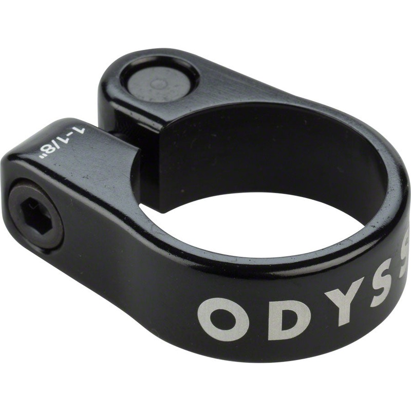 Odyssey Slim Seatpost Clamp – 1-1/8″ Bolt-On Black