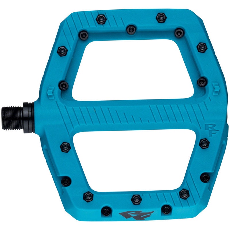 RaceFace Chester Pedals – Platform, Composite, 9/16″, Large, Turquoise