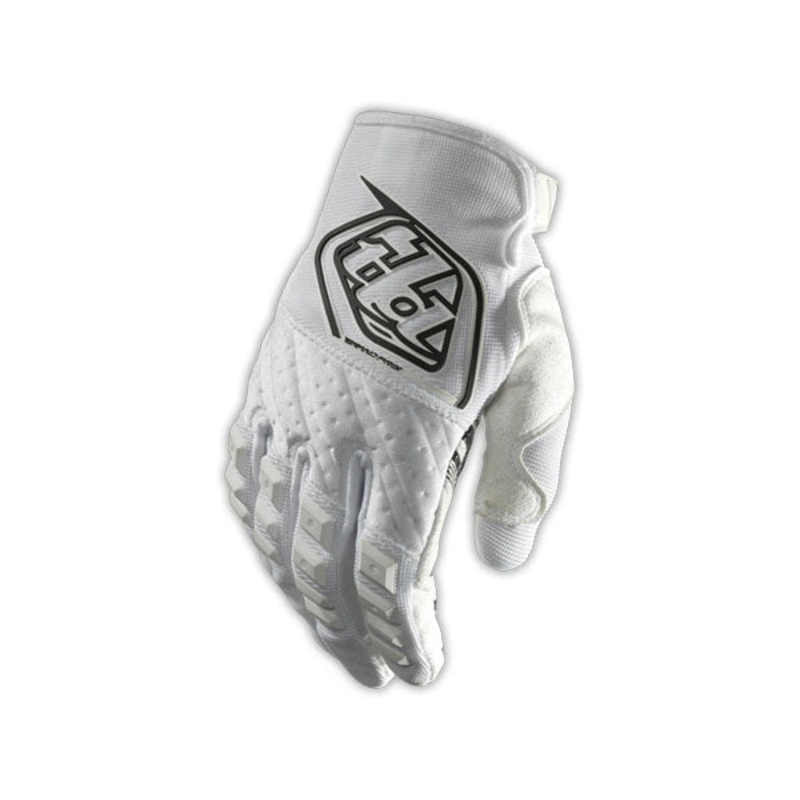 Troy Lee 2014 GP Gloves-White Adult X-Small (7)