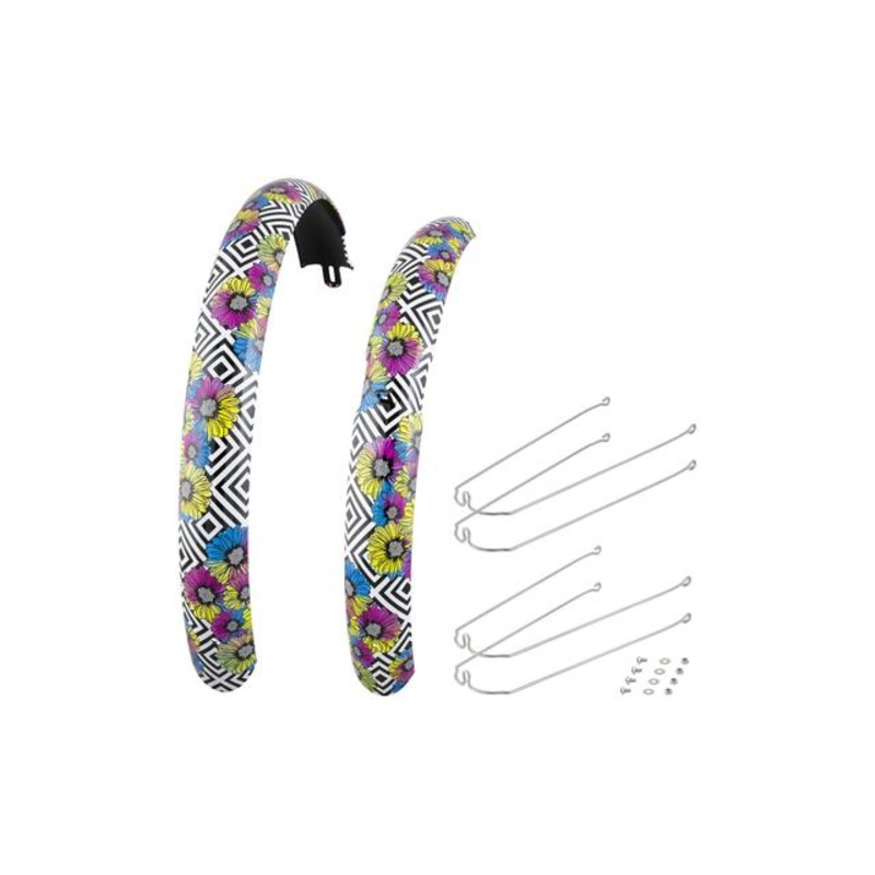 Andi 3i Fender Set Black 26″, Front and Rear