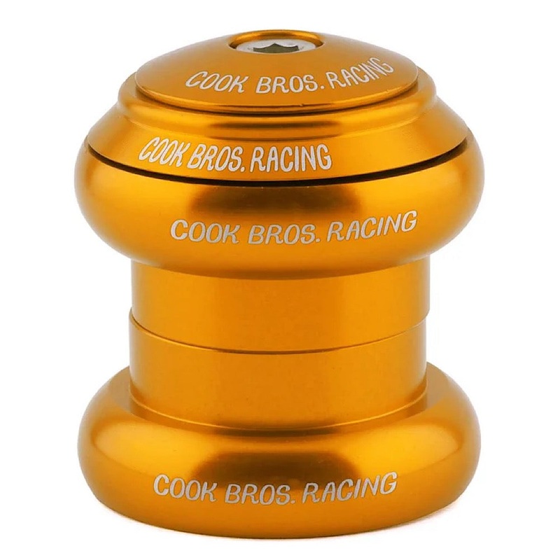 COOK BROS RACING STANDARD ABEC5 1 1/8″ HEADSET GOLD
