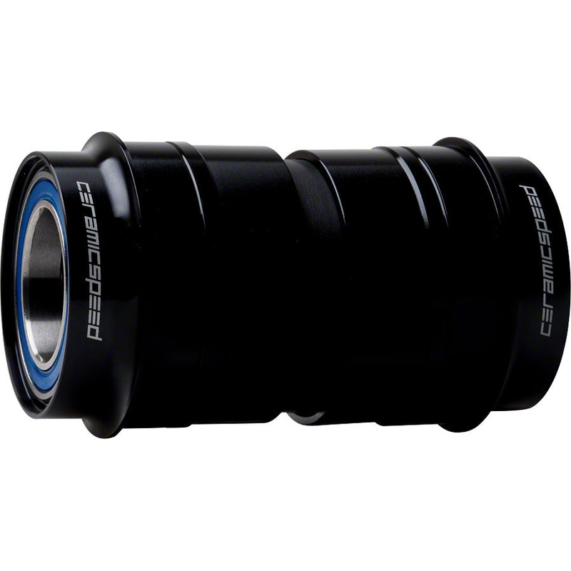 CeramicSpeed PF30 Bottom Bracket – 68mm, 24mm Spindle, Coated Races, Black