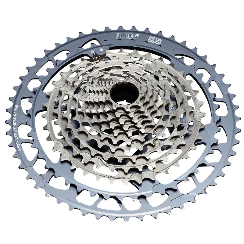 e*thirteen Helix Race Cassette – 12-Speed 9-52t Gray