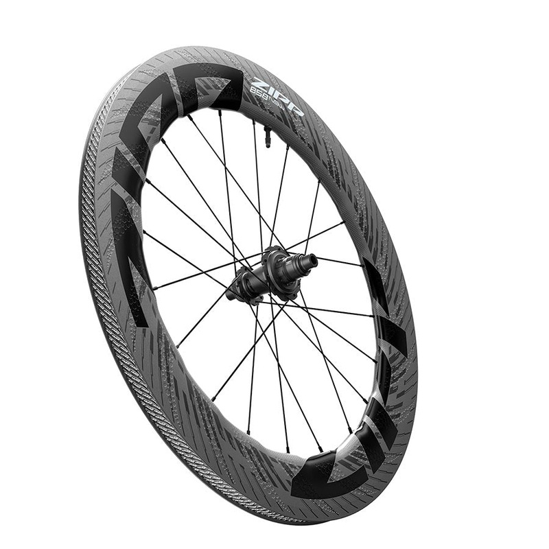 Zipp 858 NSW Rear Wheel – 700 12 x 142mm Center-Lock XDR Tubeless Carbon C1