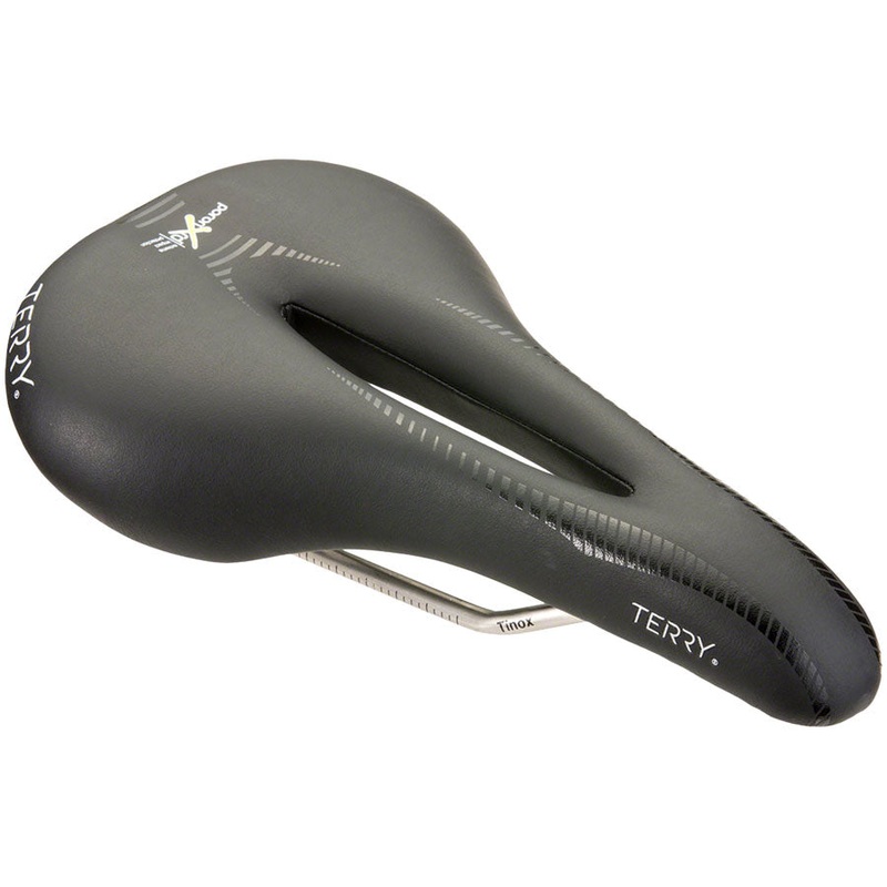 Terry Butterfly Century Saddle – Titanium, Black, Women’s